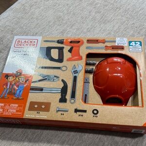 Black & Decker Kids Tool Set - Red and Black